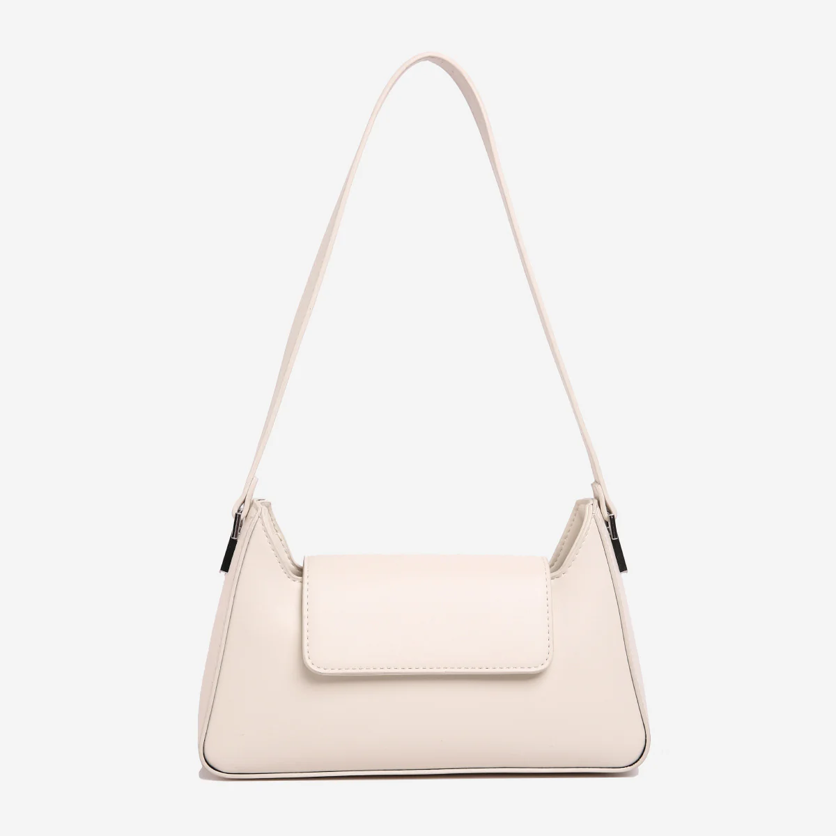 Minimal Luxe Flap Shoulder Bag - Image 5
