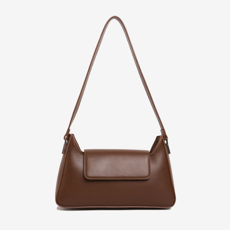 Minimal Luxe Flap Shoulder Bag - Image 7
