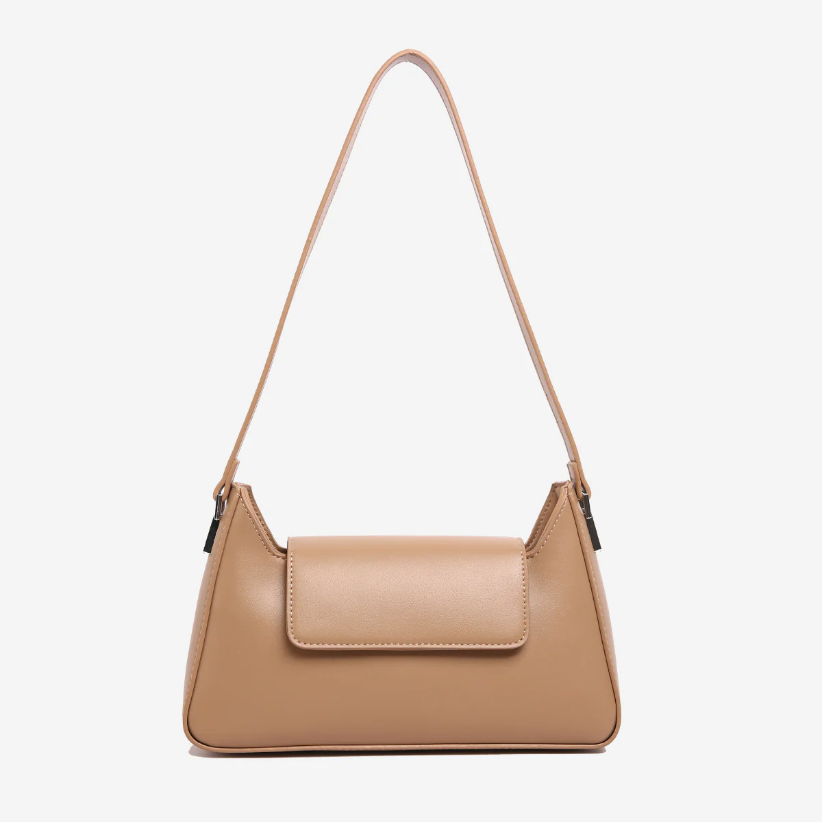 Minimal Luxe Flap Shoulder Bag - Image 8