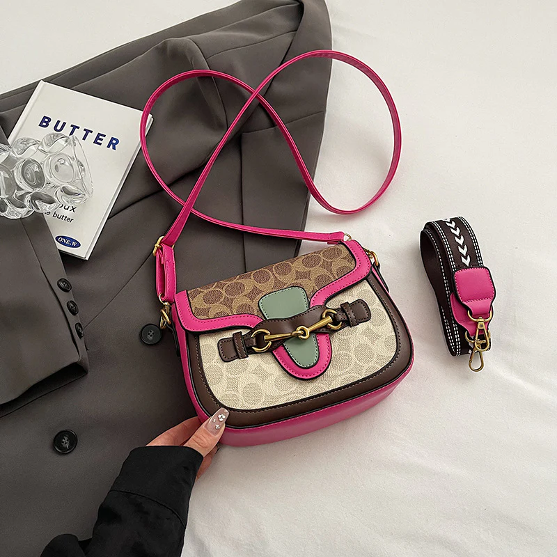 Mira Retro Print Women’s Crossbody Bag - Image 9