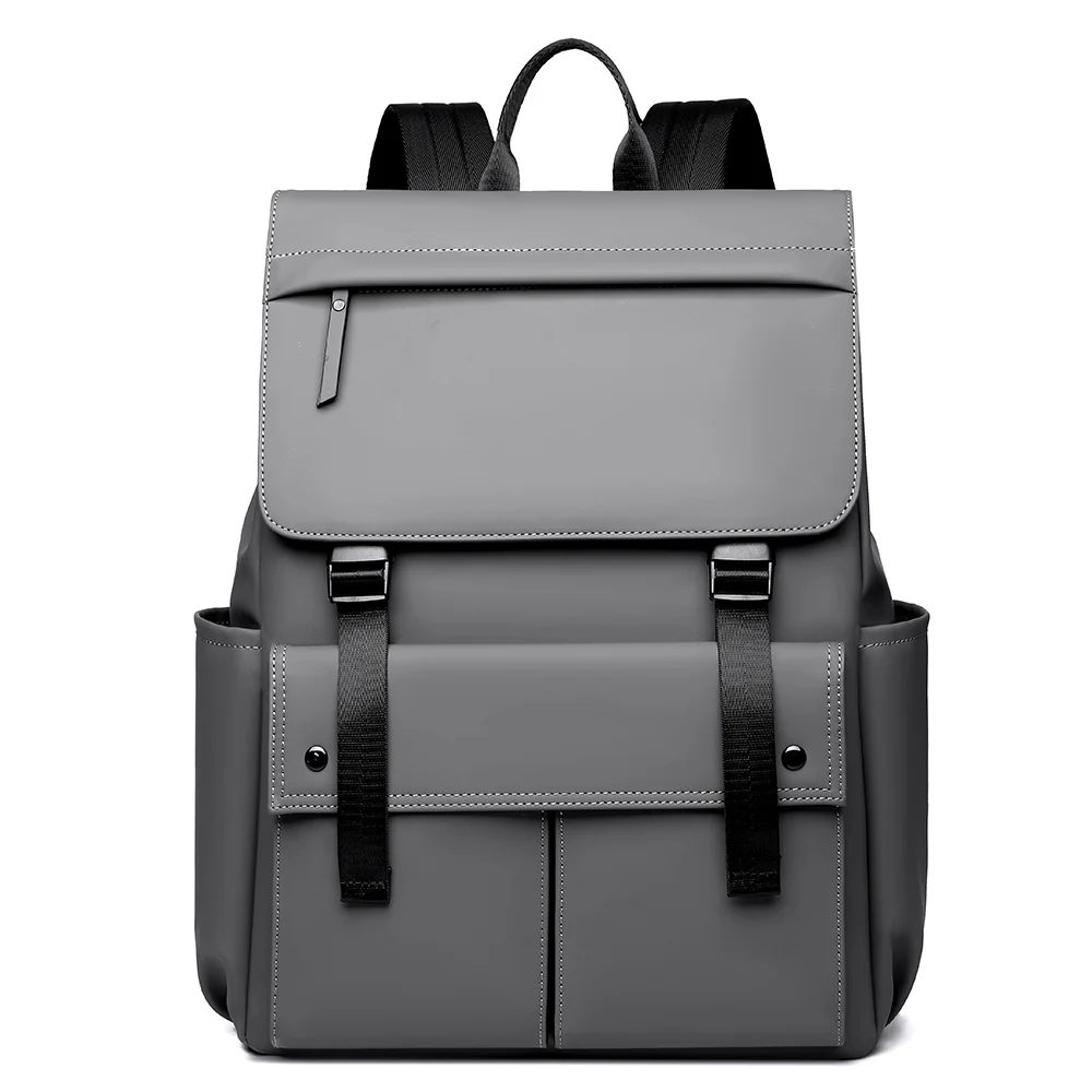 Modern Buckle Men’s Backpack - Image 6
