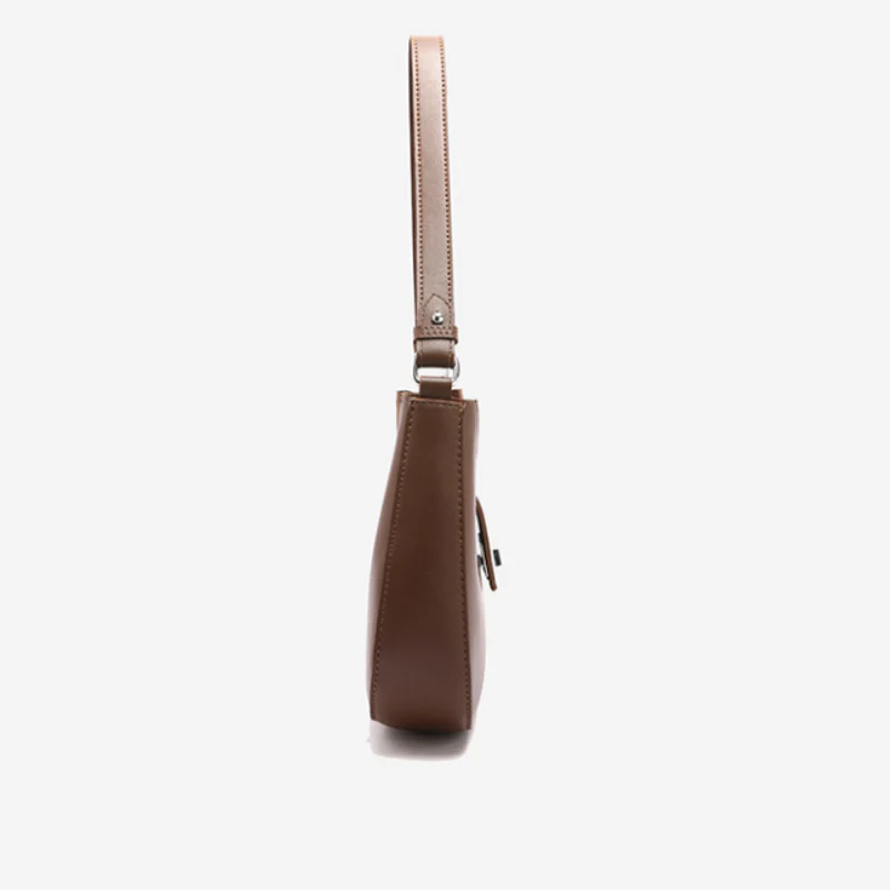 Modern Luxe Crescent Shoulder Bag - Image 2