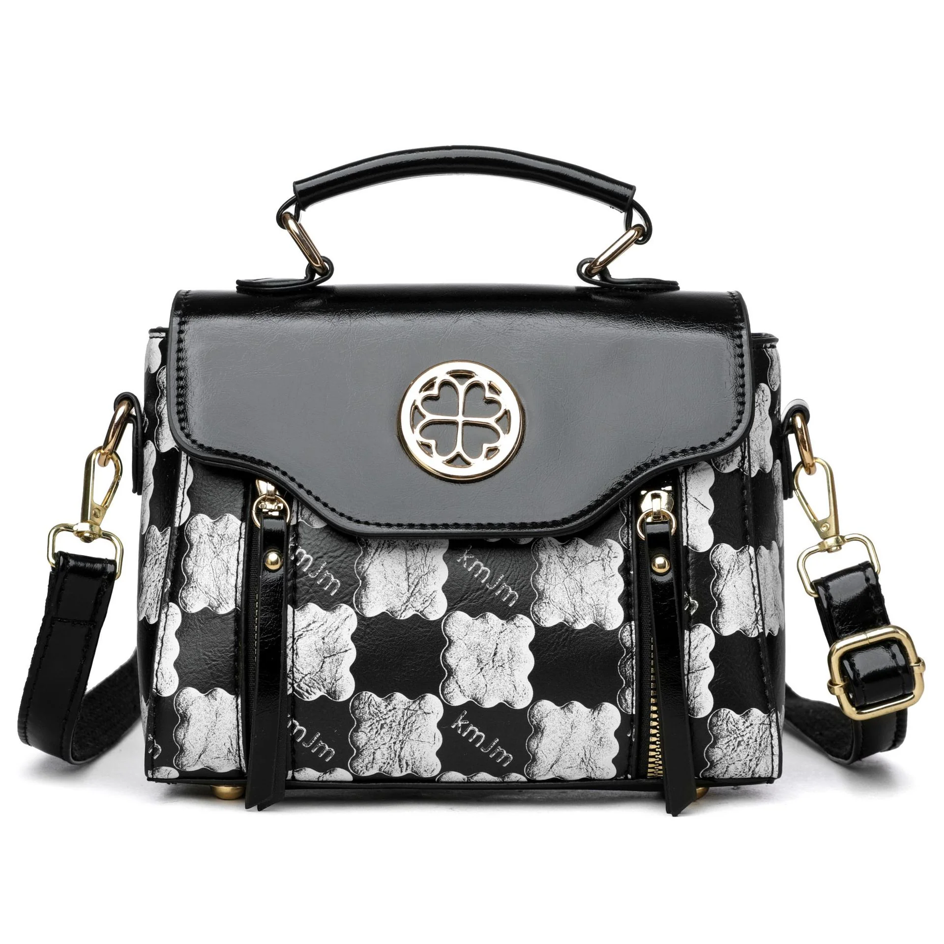 Monogram Satchel HandBag - Image 5
