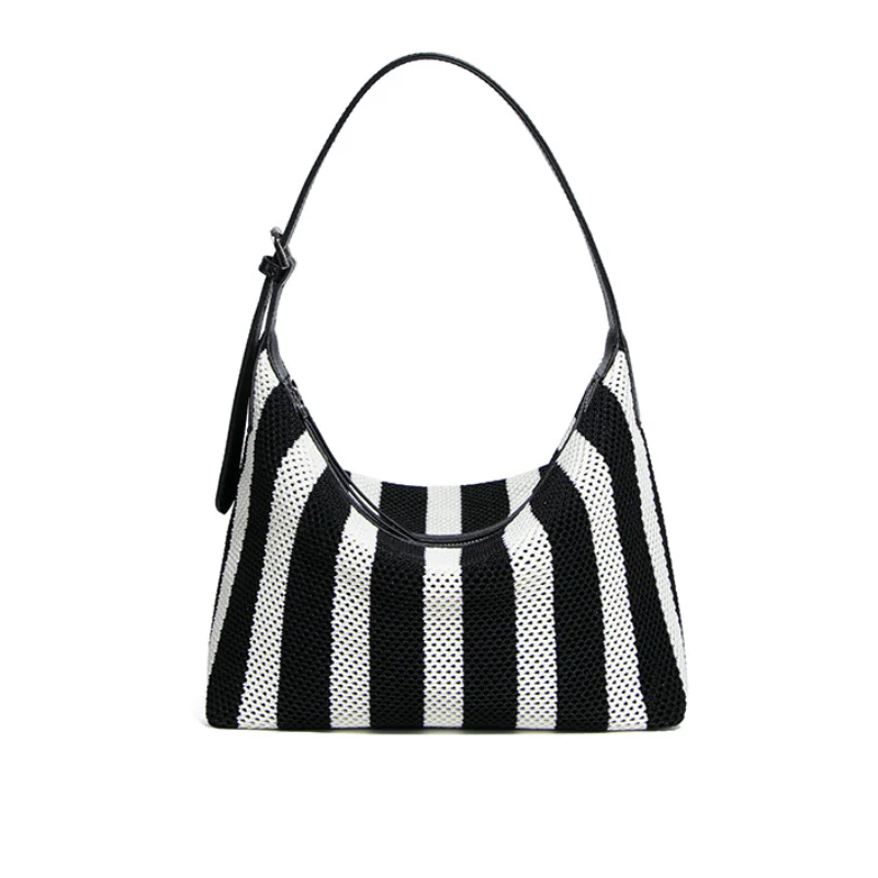 Monroe Woven Shoulder Bag - Image 5