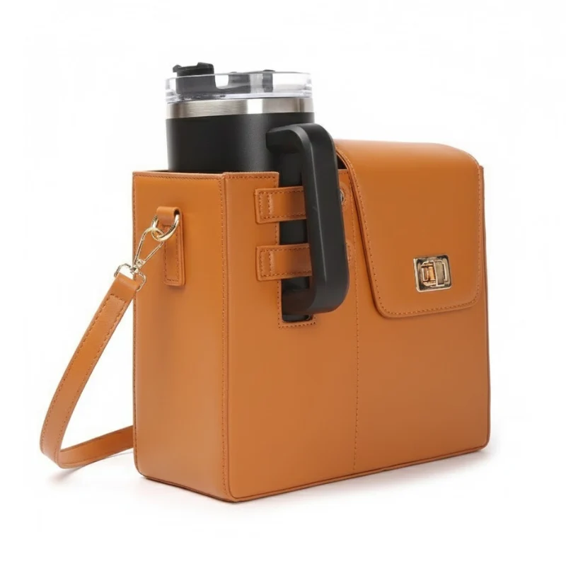 Multi Functional Tumbler Holder Shoulder Bag - Image 2