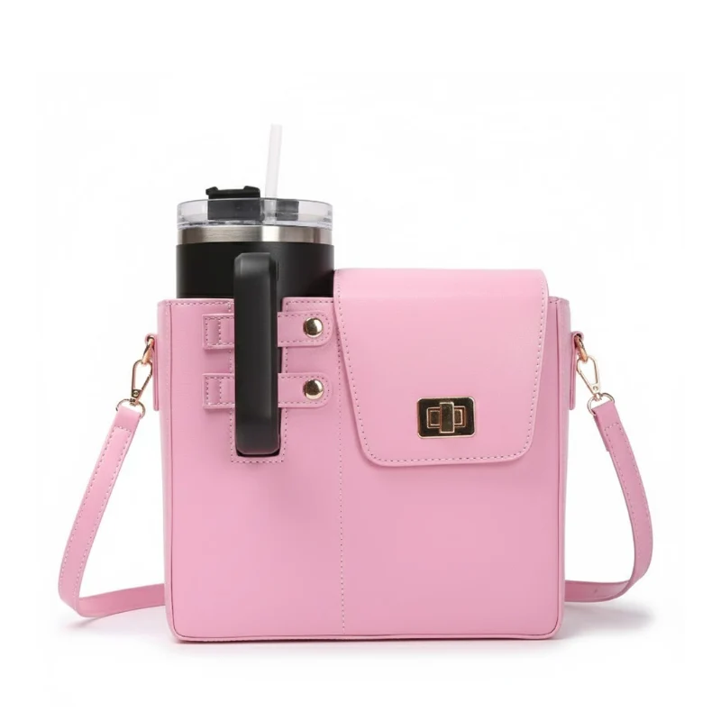 Multi Functional Tumbler Holder Shoulder Bag - Image 7