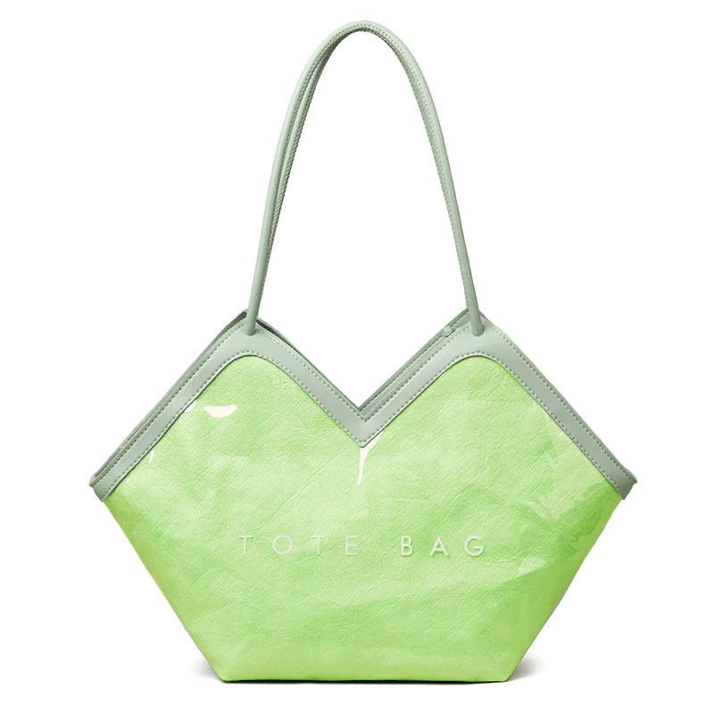 Niche Denim Patchwork Shoulder Bag - Image 6