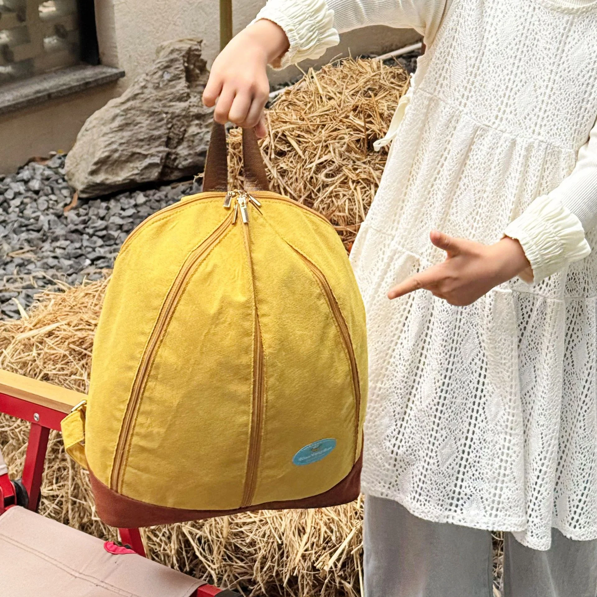 Oversized Bow Women’s Backpack - Image 4