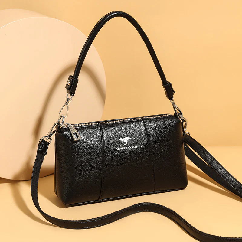 Patch Craft Simple Shoulder Bag - Image 5
