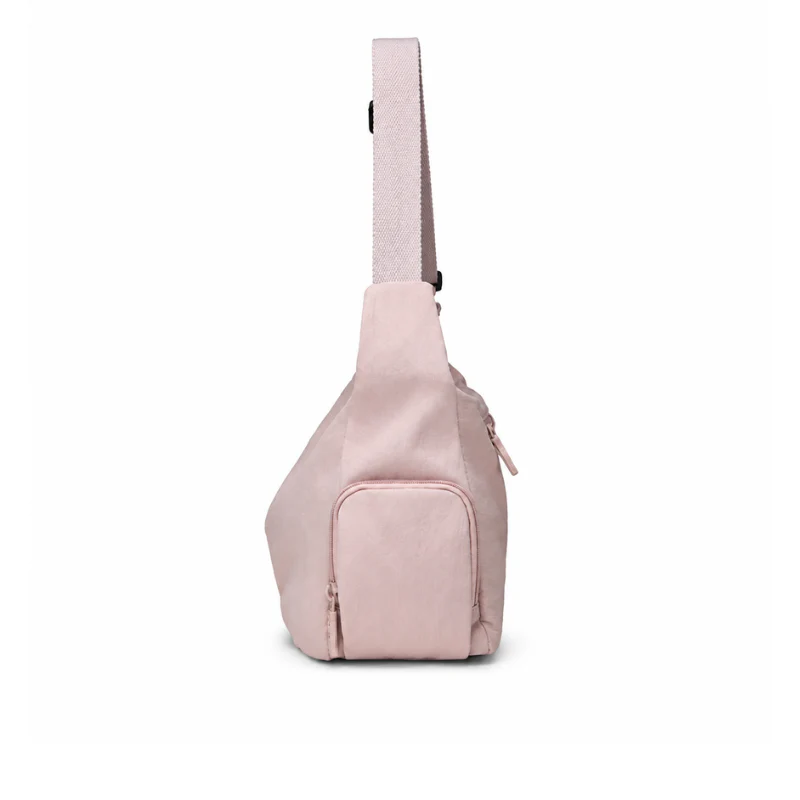 Pleated Nylon Casual Shoulder Bag - Image 2