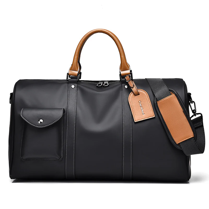CateiKarrui Durable Large Capacity Leather Duffle Bag - Image 7
