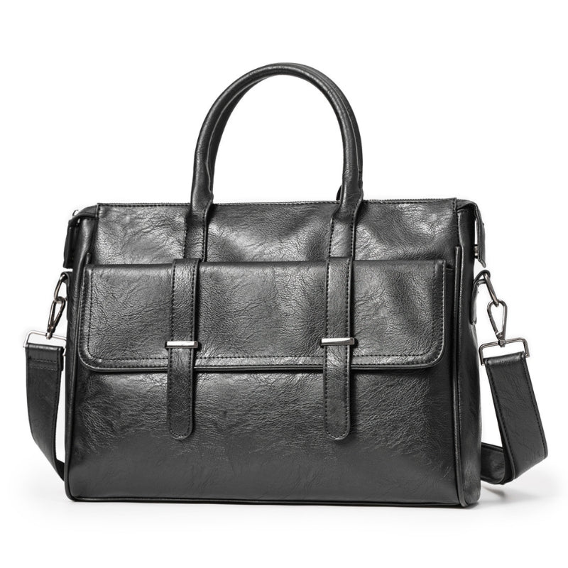 Premium leather finish professional look Laptop Bag - Image 2
