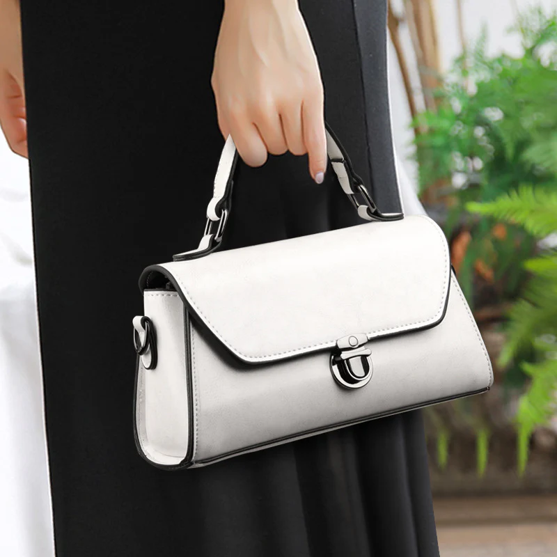 Prestige Cowhide Leather Handbag - Image 4