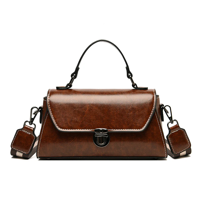 Prestige Cowhide Leather Handbag - Image 6