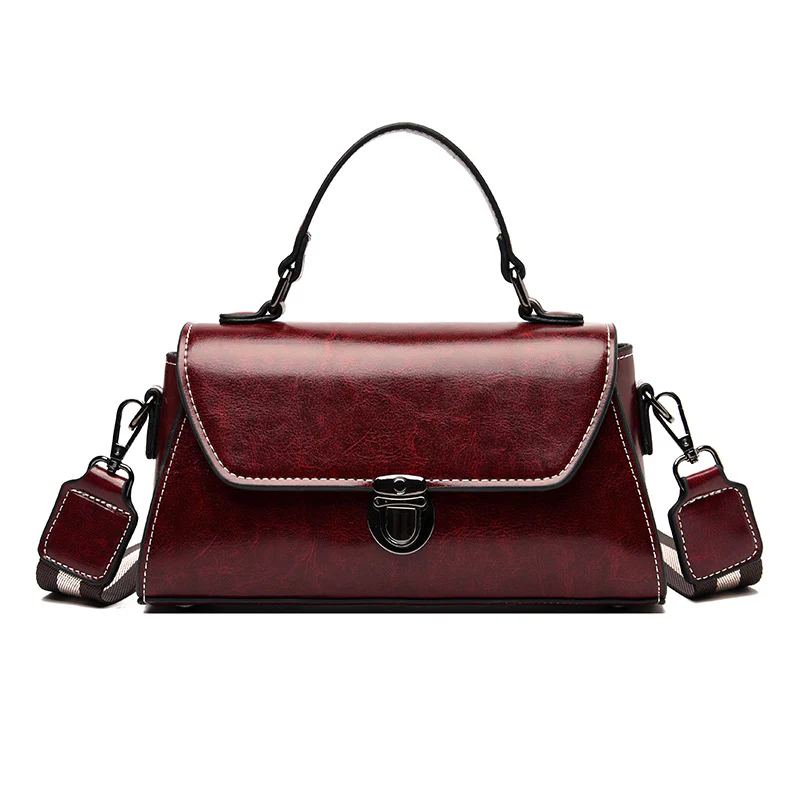 Prestige Cowhide Leather Handbag - Image 8