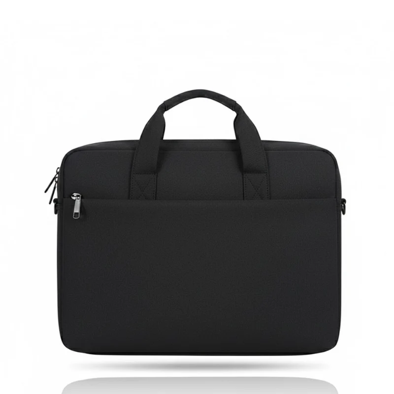 Professional Slim Laptop Briefcase with Reinforced Handles - Image 5