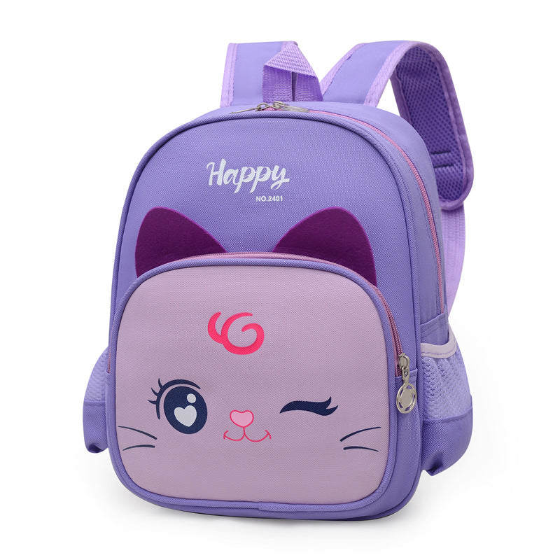 Puffy Pal Cartoon School Bag - Image 5