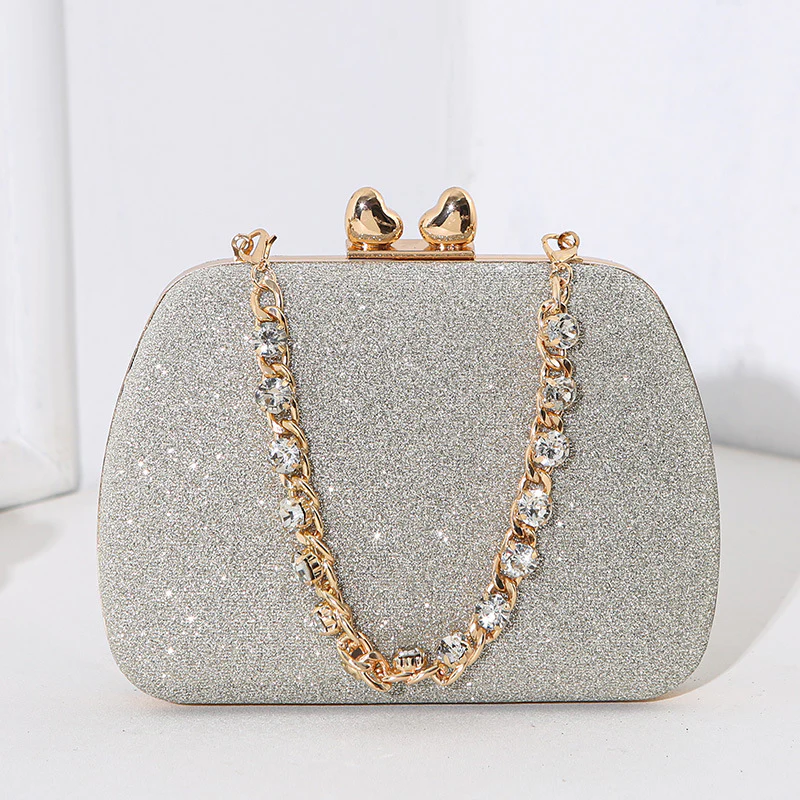 Radiant Rhinestone Clutch - Image 7