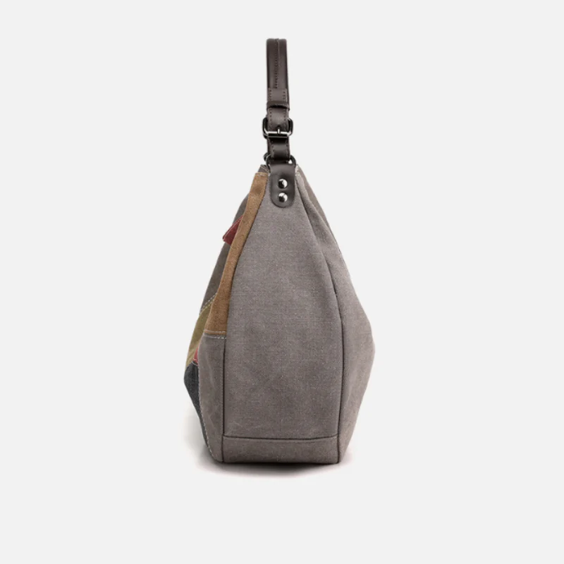 Retro Patchwork Women’s Shoulder Bag - Image 2