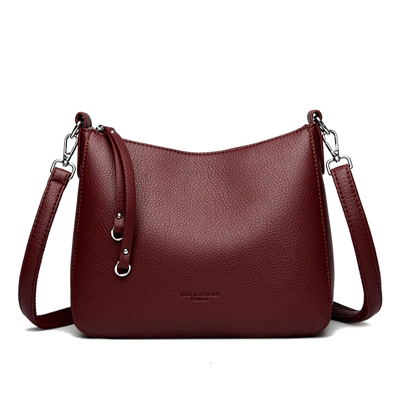 Urban Elegance Large Capacity Shoulder Bag - Image 7