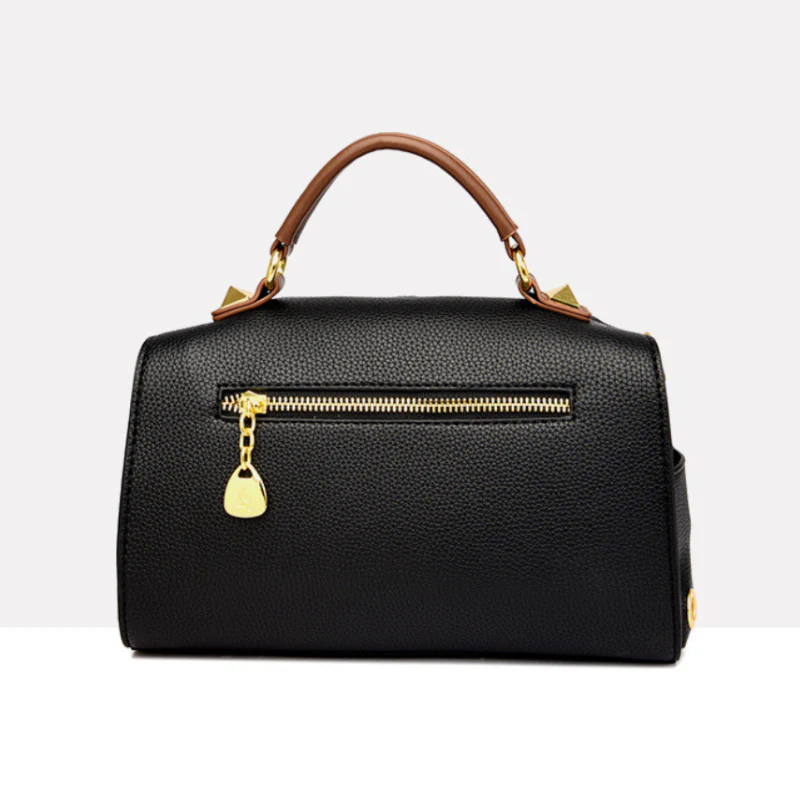 Retro Soft PU Leather Handbag For Women - Image 3