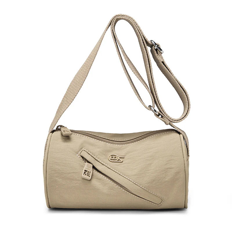 Round Nylon Crossbody Bag - Image 9