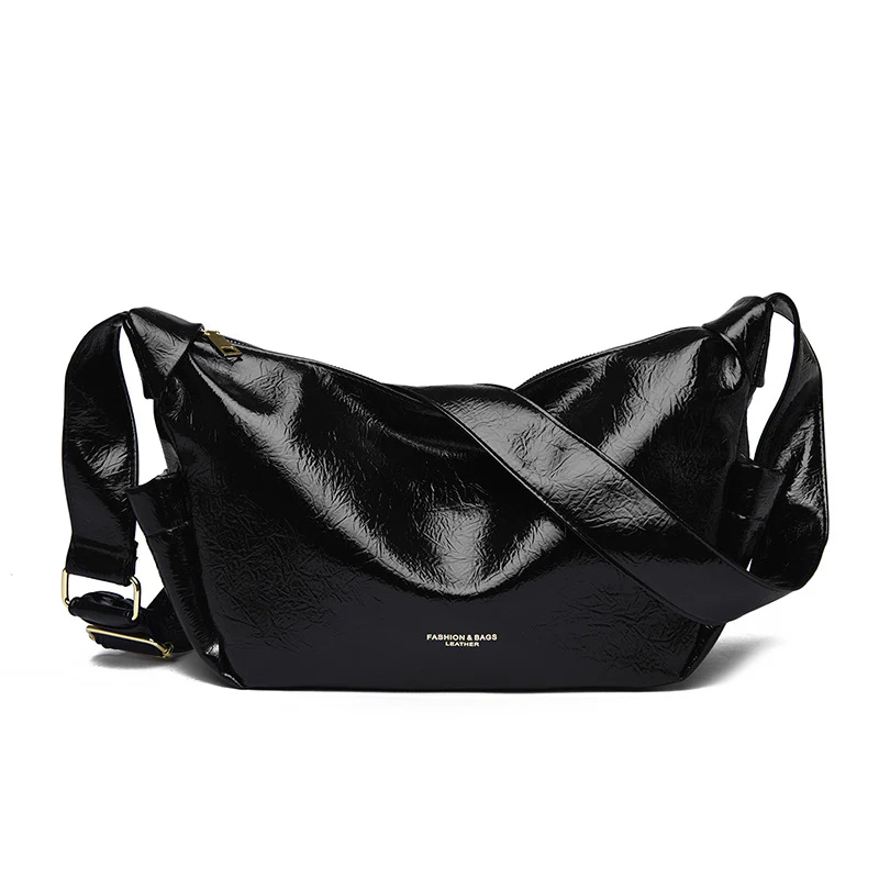 Sable Wax Leather Shoulder Bag - Image 7