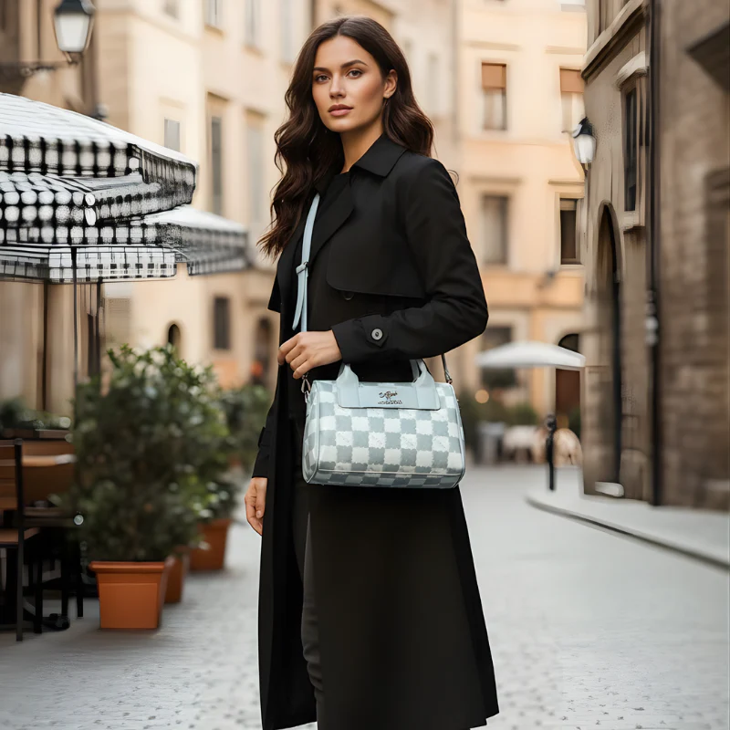 Silver Lining Barrel Handbag - Image 4