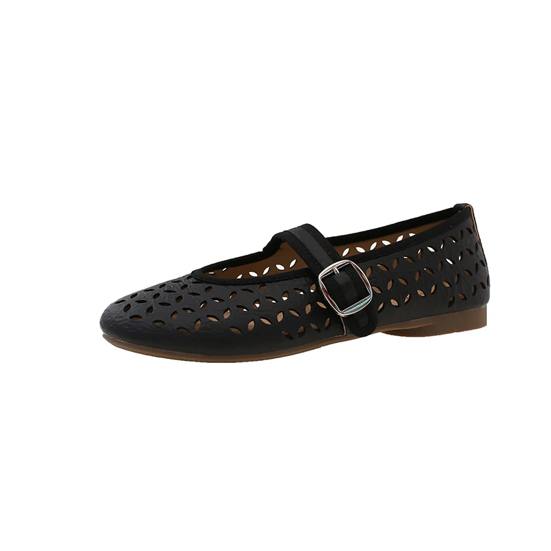 Slip-On Comfortable Flat Pumps - Image 5