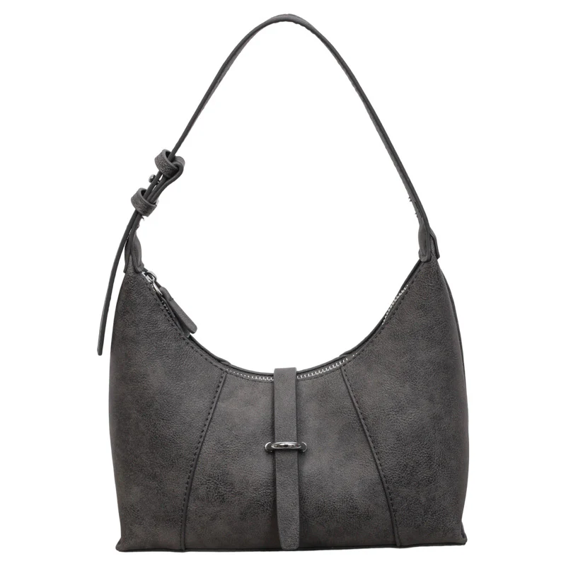 Soft Buckle Detail Women’s Shoulder Bag - Image 8