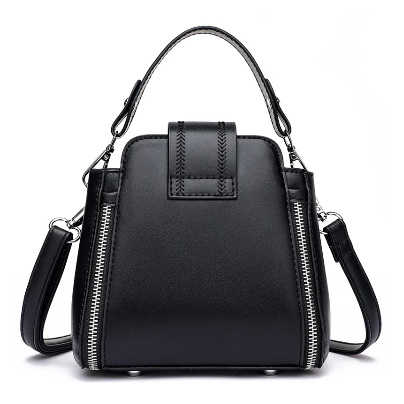 Soft Leather Fashion Handbag For Women - Image 3