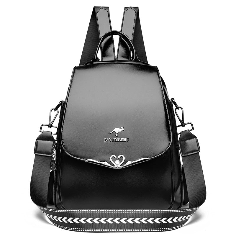 Soft Leather Large Capacity Women’s Backpack - Image 6