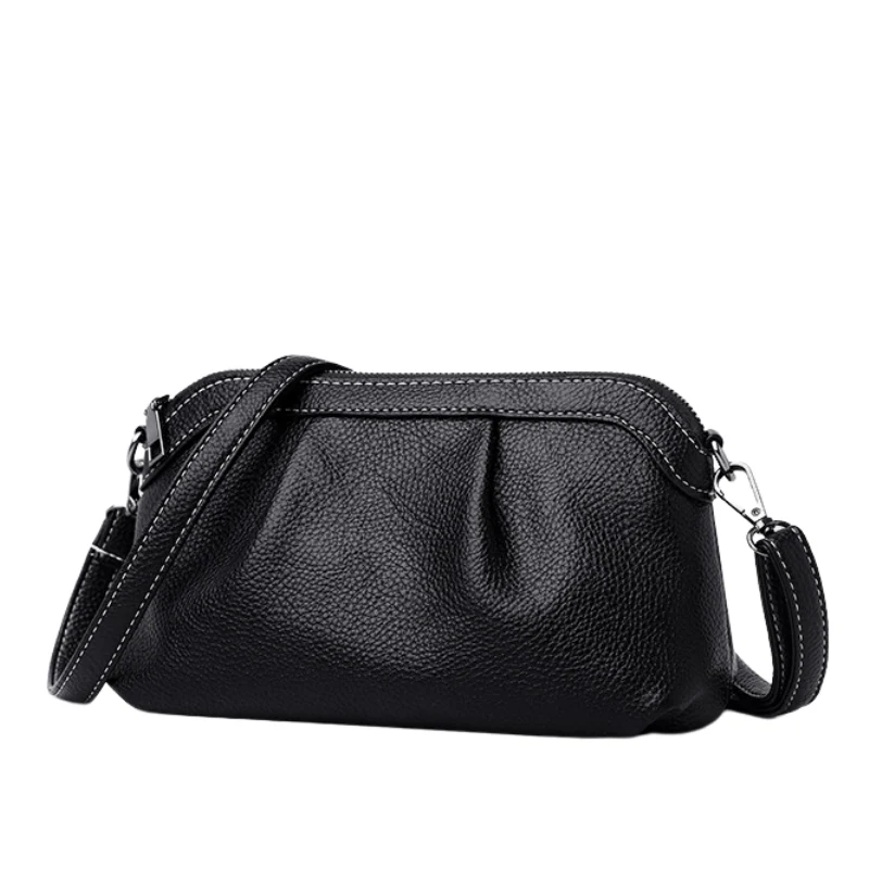 Soft Pebble Leather Mini Shoulder Bag - Image 2