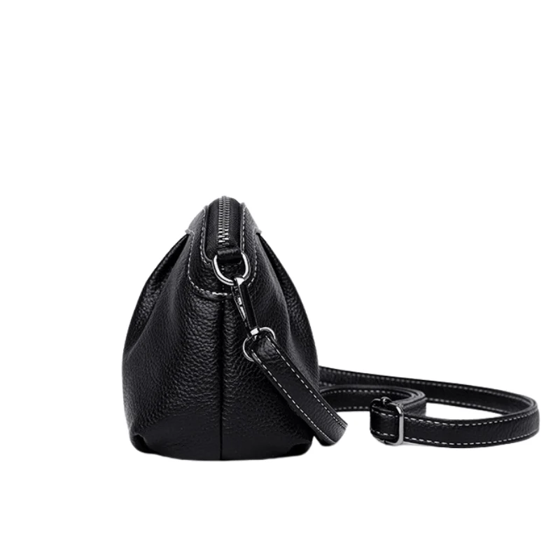 Soft Pebble Leather Mini Shoulder Bag - Image 3