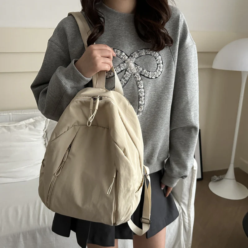 Solid Niche Carry Women Backpack - Image 4