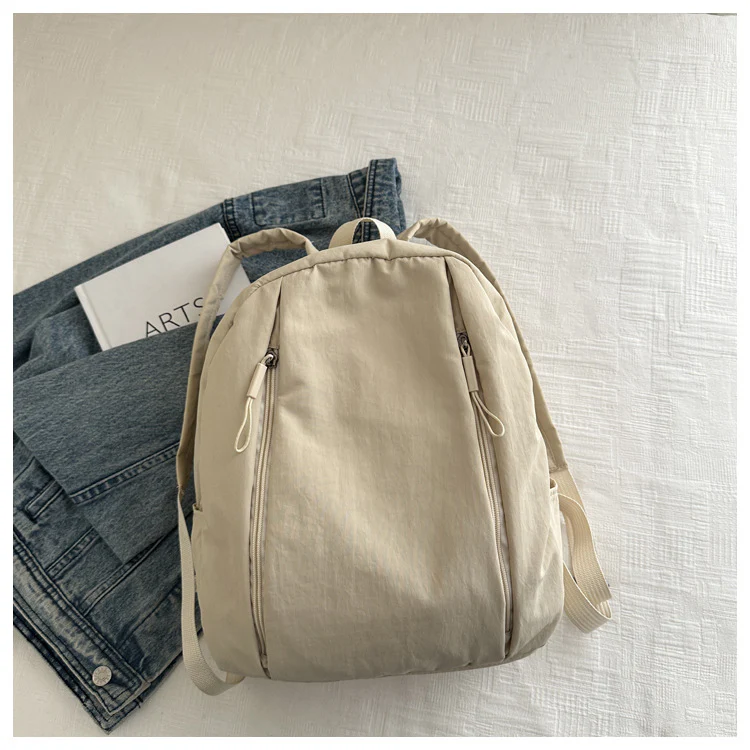 Solid Niche Carry Women Backpack - Image 5