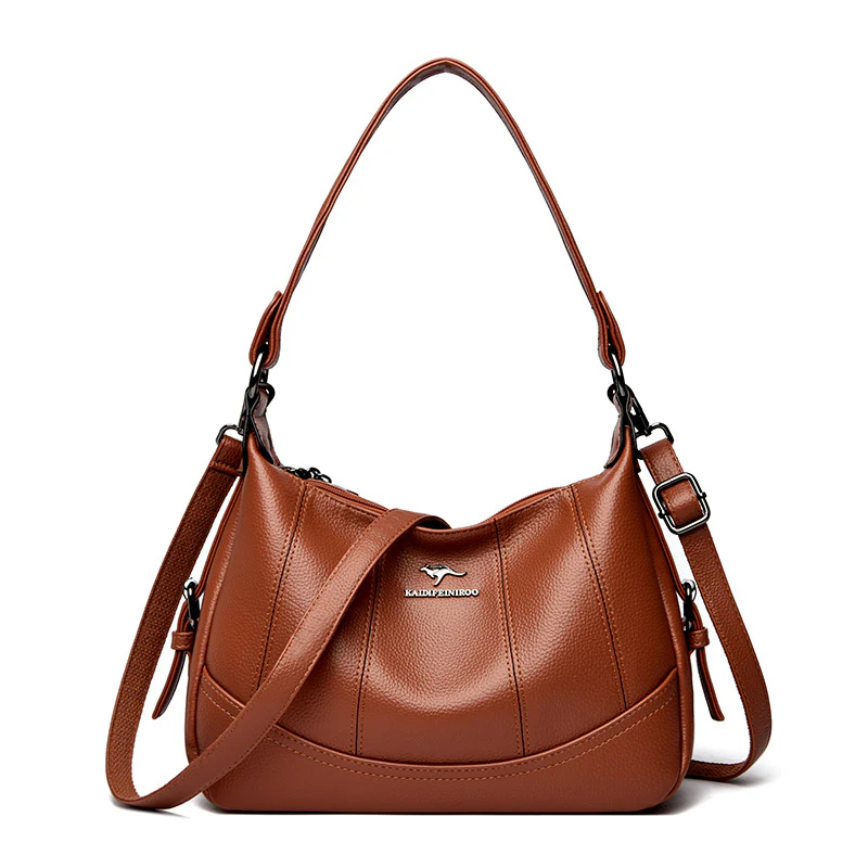 Sorella Pebbled Women’s Shoulder Bag - Image 5