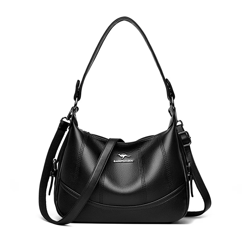 Sorella Pebbled Women’s Shoulder Bag - Image 7