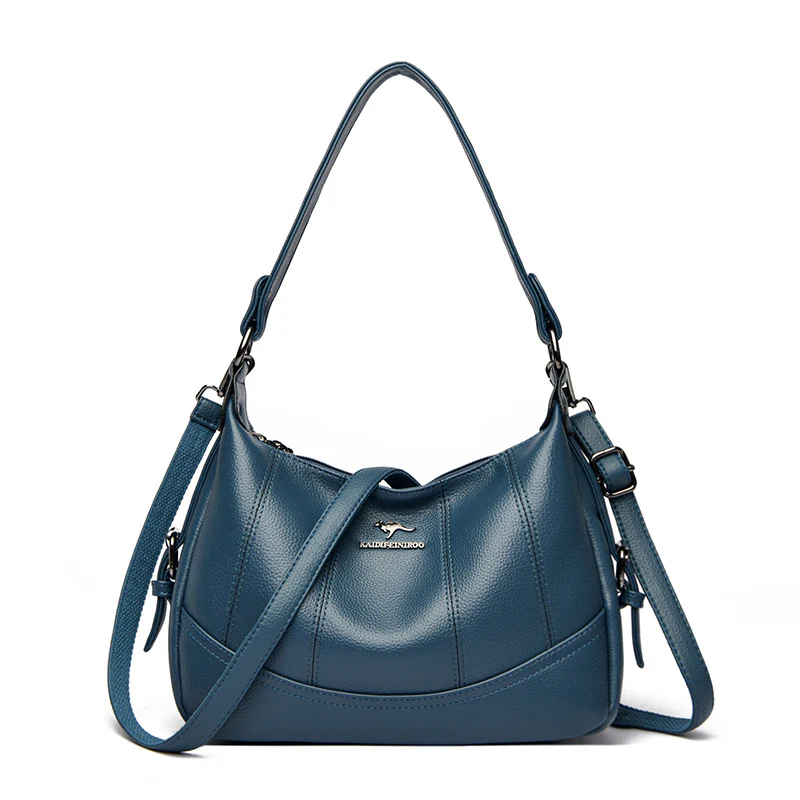 Sorella Pebbled Women’s Shoulder Bag - Image 8
