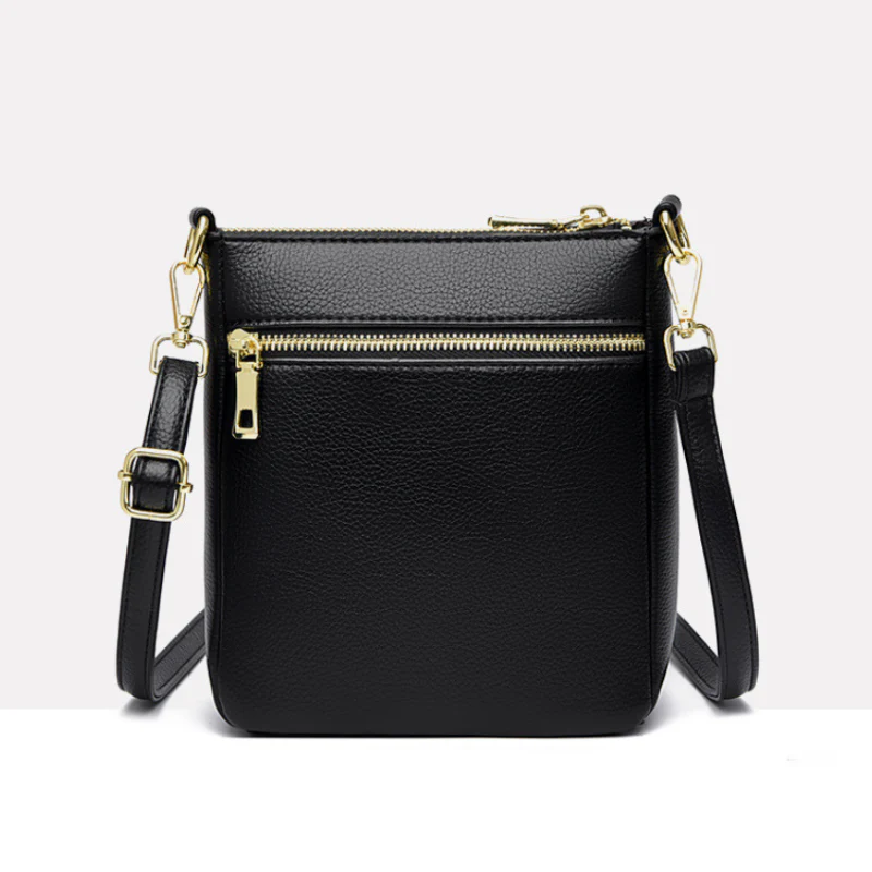 Stone Pattern Multi-Layer Crossbody Bag - Image 3