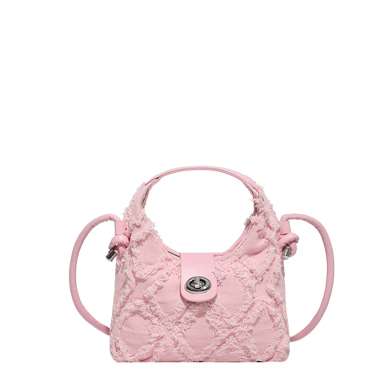 Sweet Denim Dumpling Handbag - Image 8