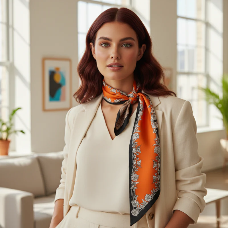 The Signature Twilly Scarf - Image 4