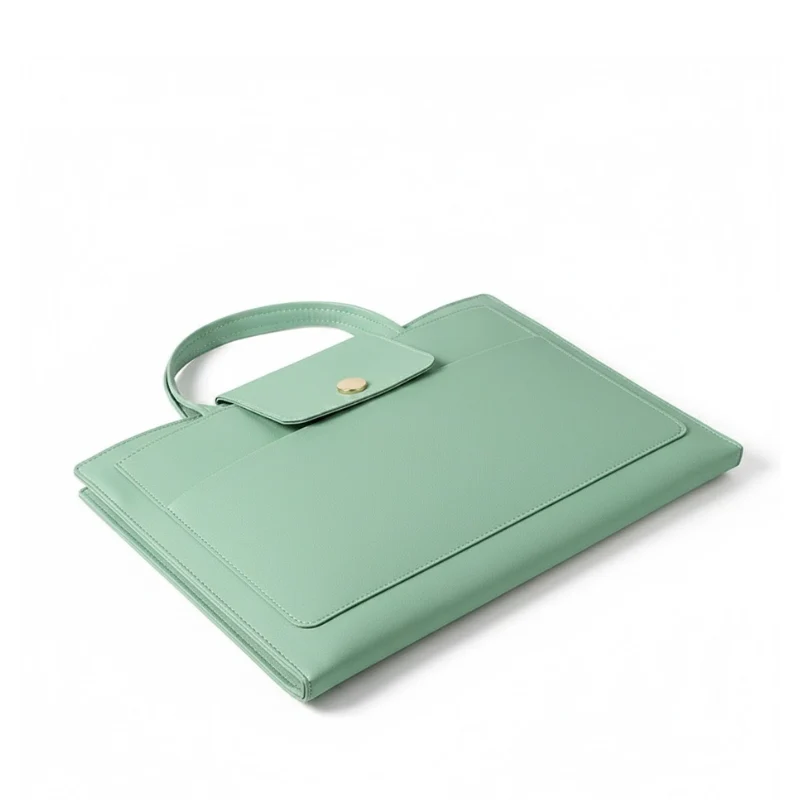 Thickened Waterproof Leather Briefcase Laptop Bag - Image 2