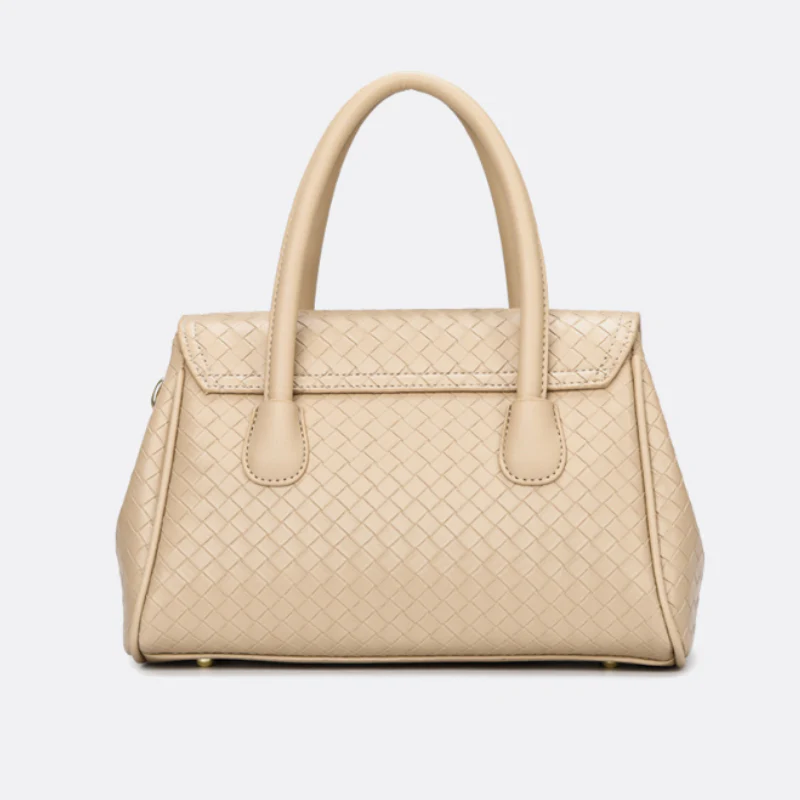 Timeless Weave Elegance Handbag - Image 3
