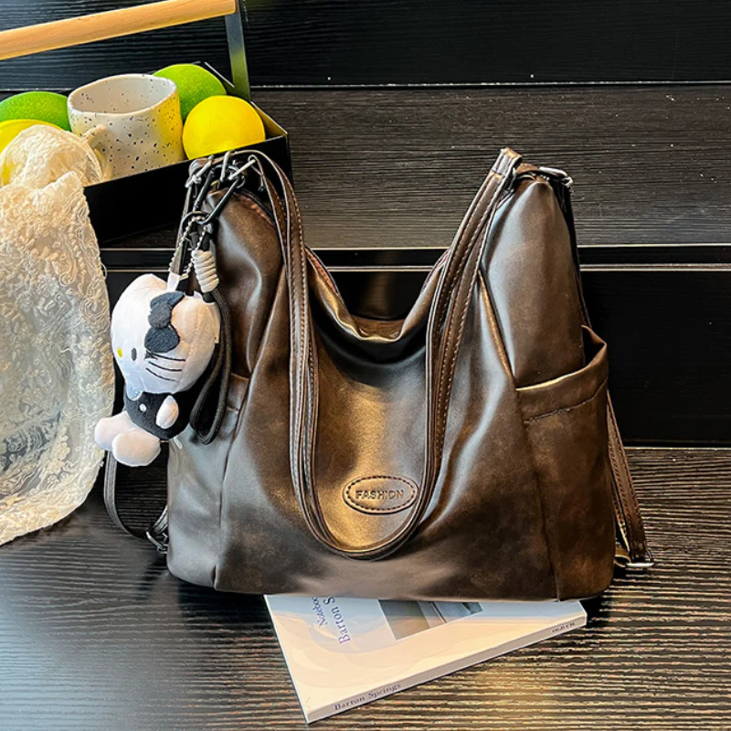 Trendy Convertible Shoulder Backpack - Image 2