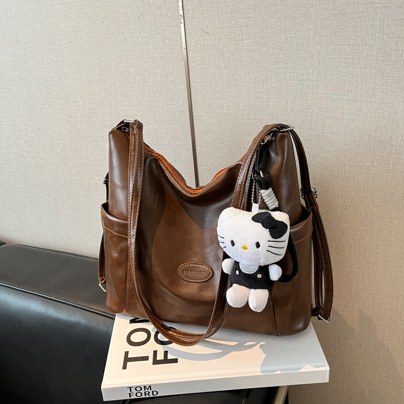 Trendy Convertible Shoulder Backpack - Image 6