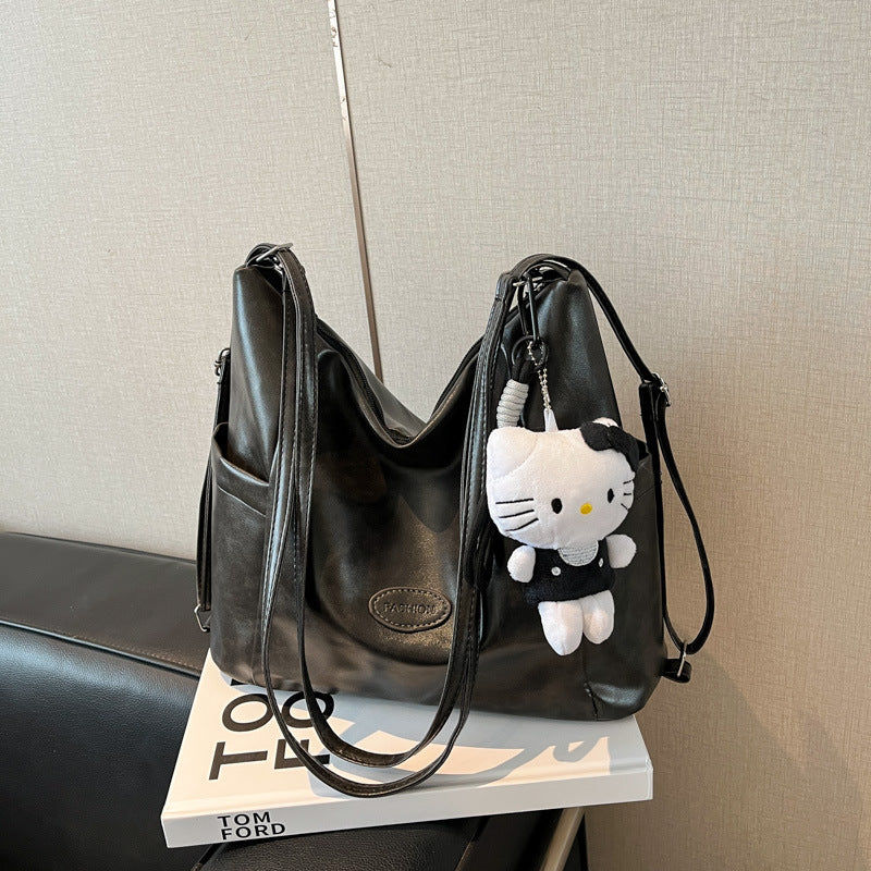 Trendy Convertible Shoulder Backpack - Image 7