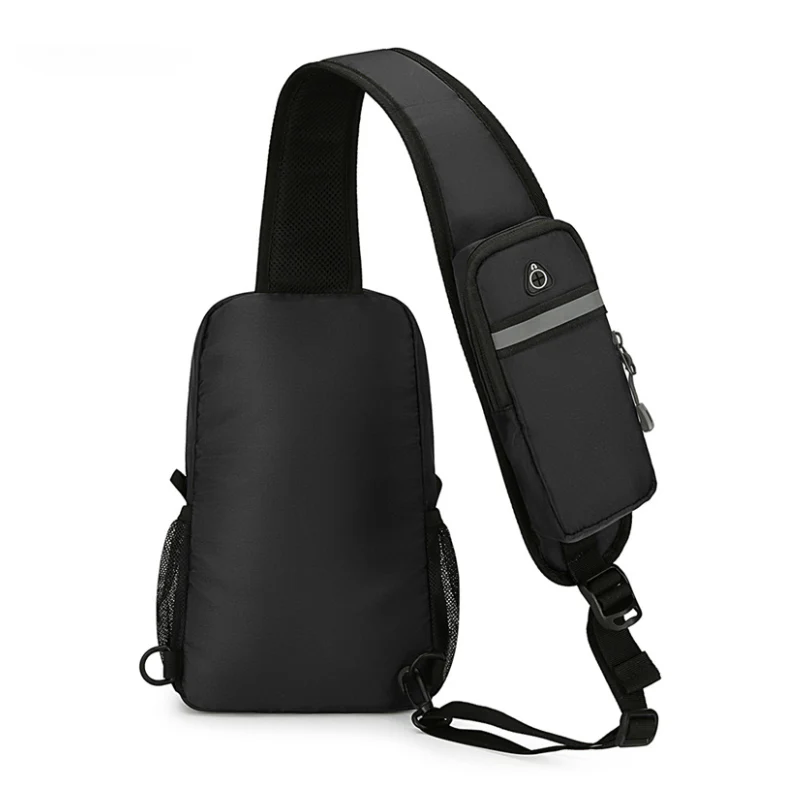 Ultra Light Nylon Crossbody Bottle Bag - Image 3