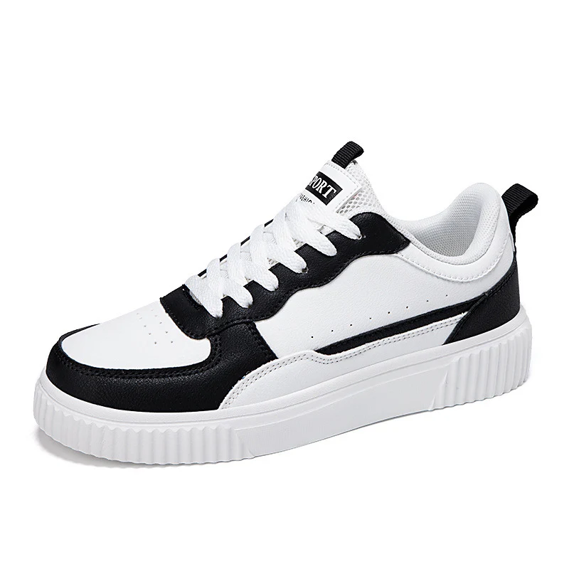 Unisex Breathable White Versatile Sneakers - Image 7