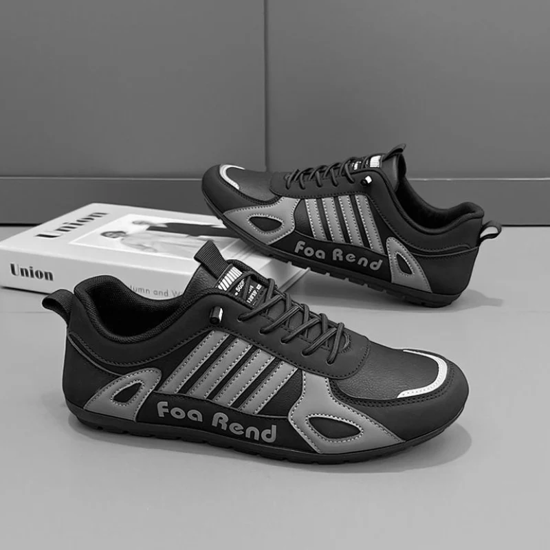Urban Striped Fashion Sneakers - Image 3